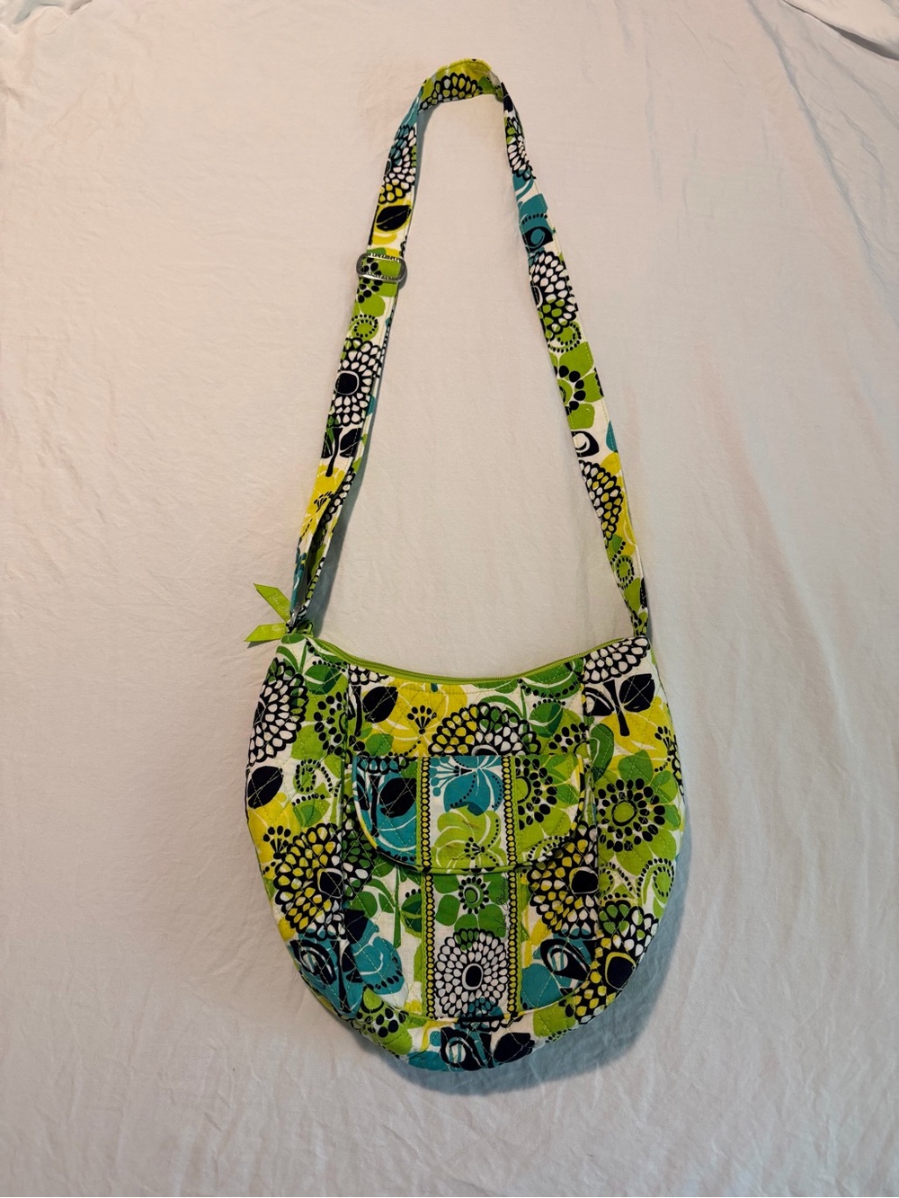 Vera Bradley “Limes up” cross body shoulder bag